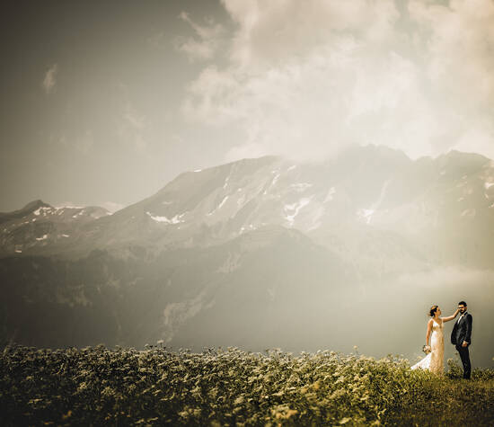 Beispiel: Hochzeitsfotoshooting, Foto: projectphoto.ch