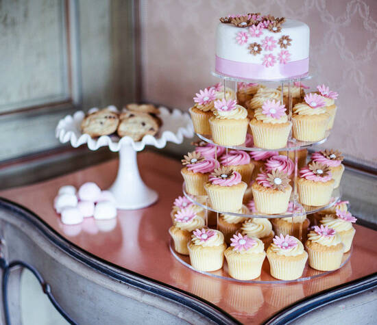 Beispiel: Cupcake-Etageren, Foto: Cupcake Affair.