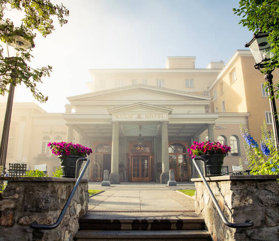 Kulm Hotel St. Moritz  - Entrance
