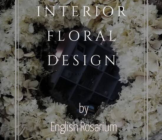 INTERIOR  FLORAL  DESIGN  by English Rosarium