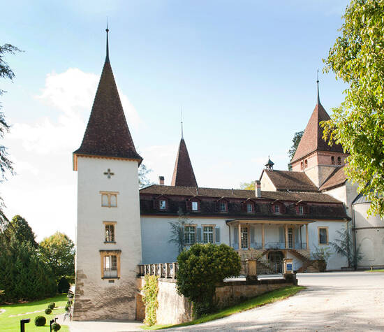 Beispiel: Ansicht, Foto: Schloss Münchenwiler.