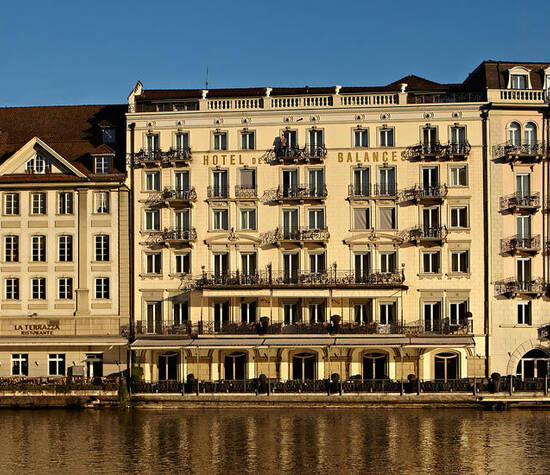 Beispiel: Außenansicht, Foto: Hotel des Balances.