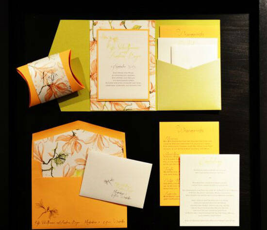 Beispiel: Ihre Hochzeitspapeterie in Ihrem persönlichen Design, Foto: Die Kartenfee.