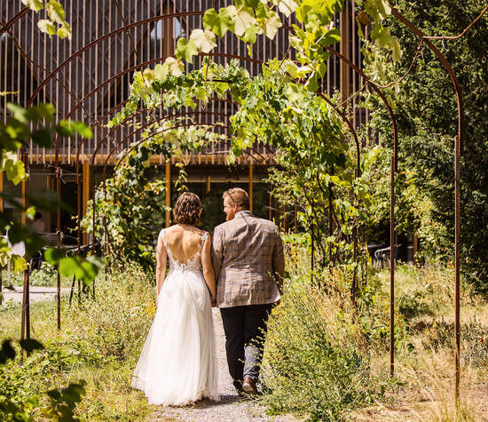 Hochzeit im Wildgarten