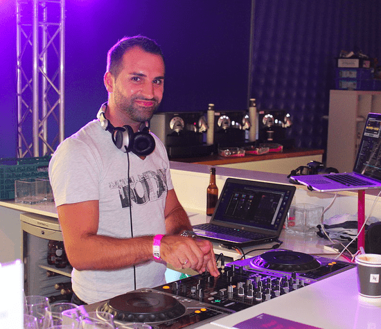 Beispiel: DJ Eli, Foto: Swiss Event.