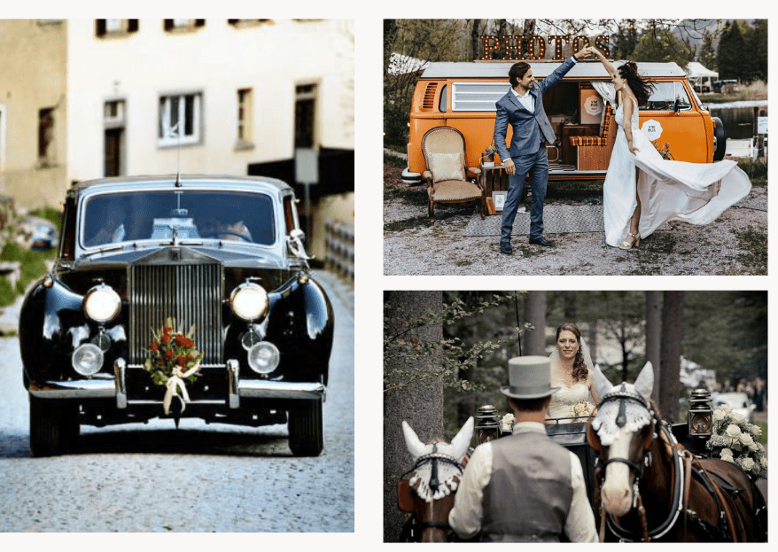 Oldtimer, Limousine, Kutsche &amp; Co. – Schweizer Hochzeitstransporte