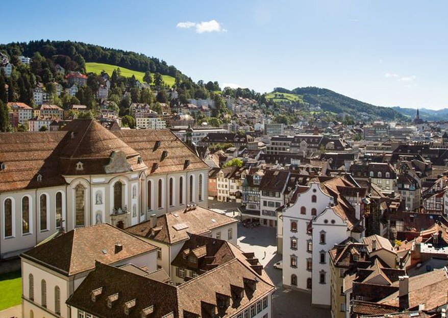Heiraten in St.Gallen – Vielfältige Hochzeitsdienstleister für einen unvergesslichen Tag!