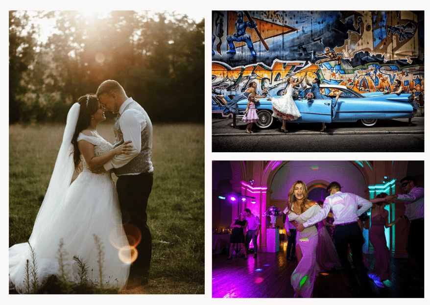 Die tollsten Kulissen und Perspektiven für eure Hochzeitsfotos