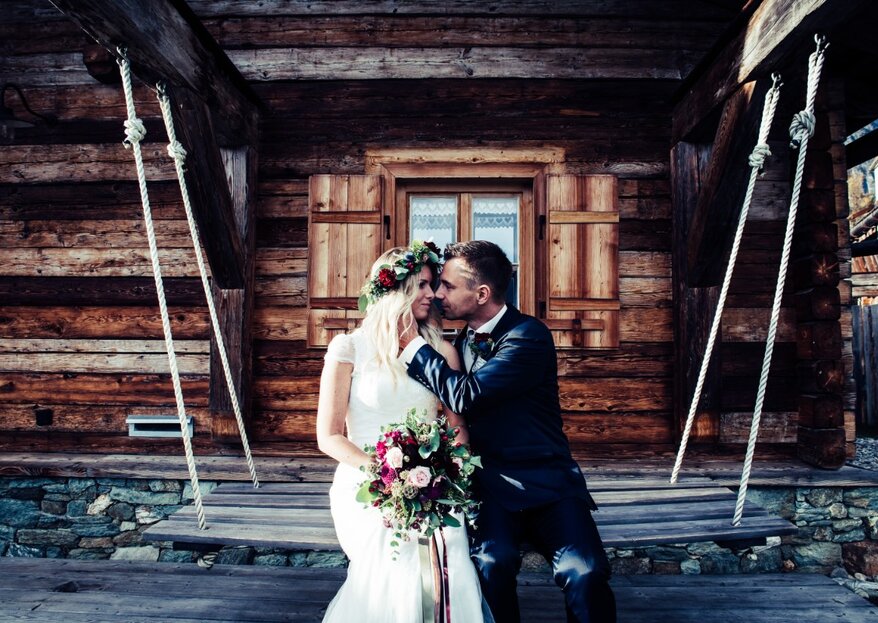 Die wunderschönen Hochzeitsfotos von Verena und Günther in toller Bergkulisse