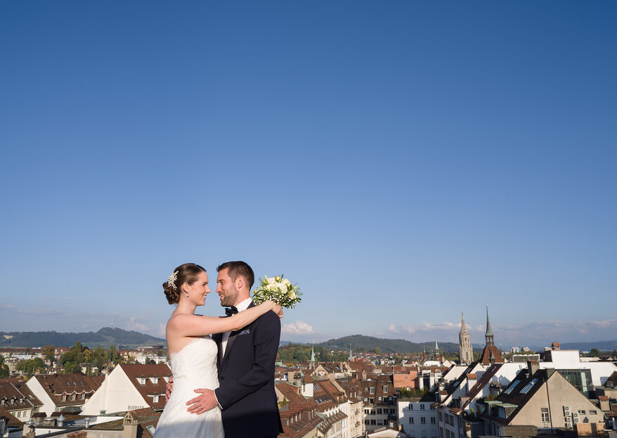"Ja, ich will!" - Heiraten über den Dächern von Bern im Hotel Schweizerhof &amp; Spa