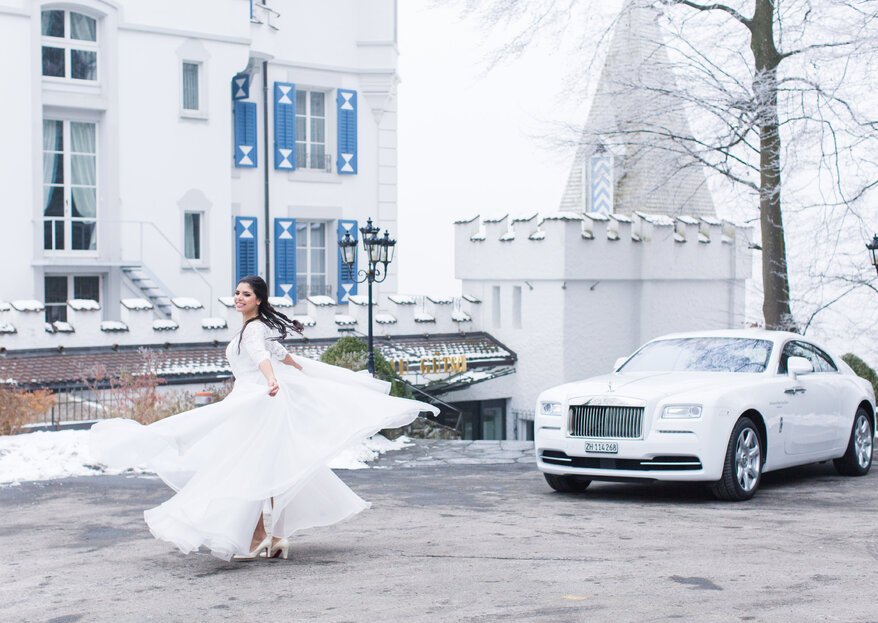 Traumhaftes Hochzeitsshooting in Luzern – Inspirationen für winterliche Hochzeiten