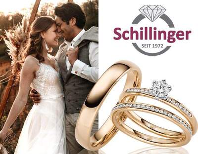 Juwelier Schillinger 10.000 Eheringe, Trauringe und Verlobungsri