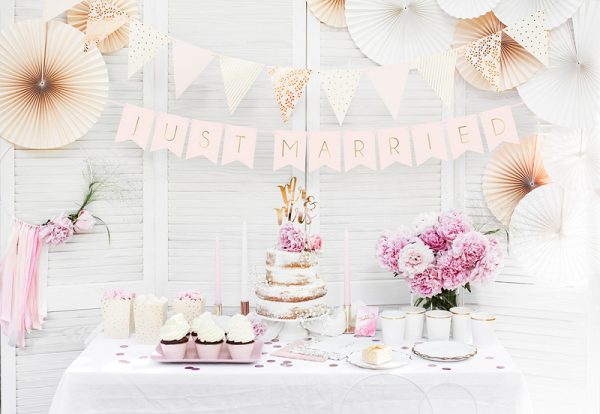 Candy Bar Banner Just Married