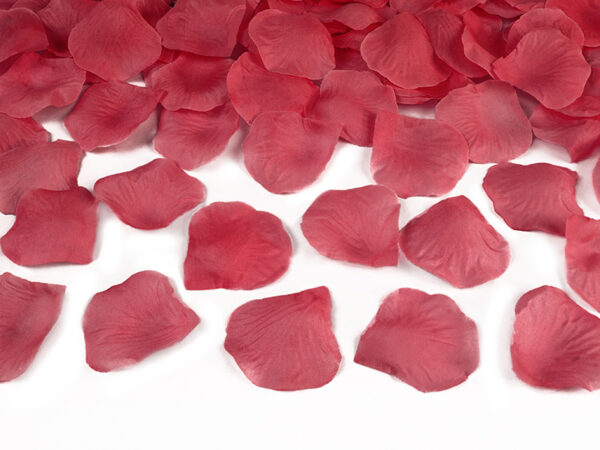 Hochzeitsdeko Hochzeitskanone: Künstliche Rosenblüten in intensivem Rot